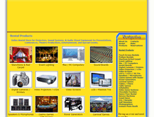 Tablet Screenshot of dallasrentalstore.com